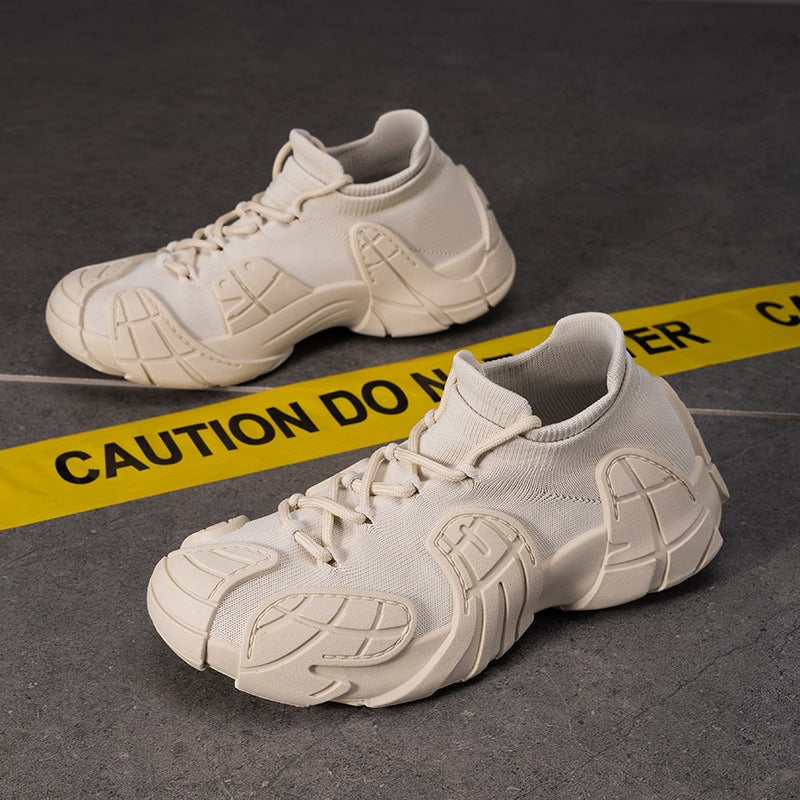 Men's Shoes Summer Breathable Casual Shoes New Cross-border Octopus Thick-soled Shoes Soft-soled Comfortable Sports Shoes Outdoor Hiking