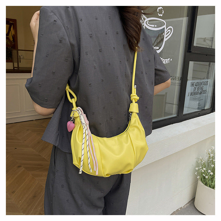 High-end Underarm Bag for Women2025New Trendy Fashion Versatile Casual Single Shoulder Bag Crossbody Dumpling Bag