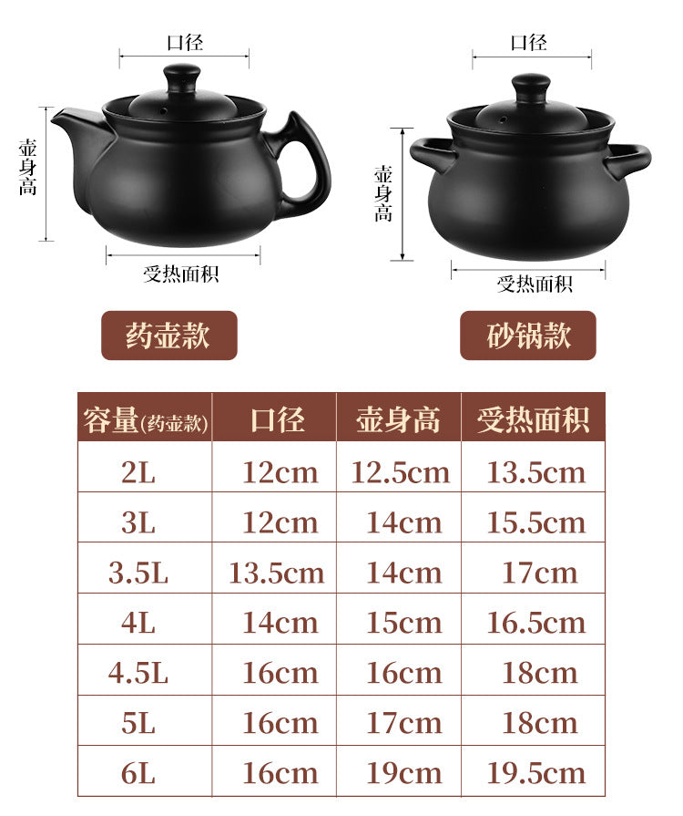 110V Large Capacity Decoction Pot Automatic Health Pot Ceramic Electric Clay Pot for Traditional Chinese Medicine Home Use