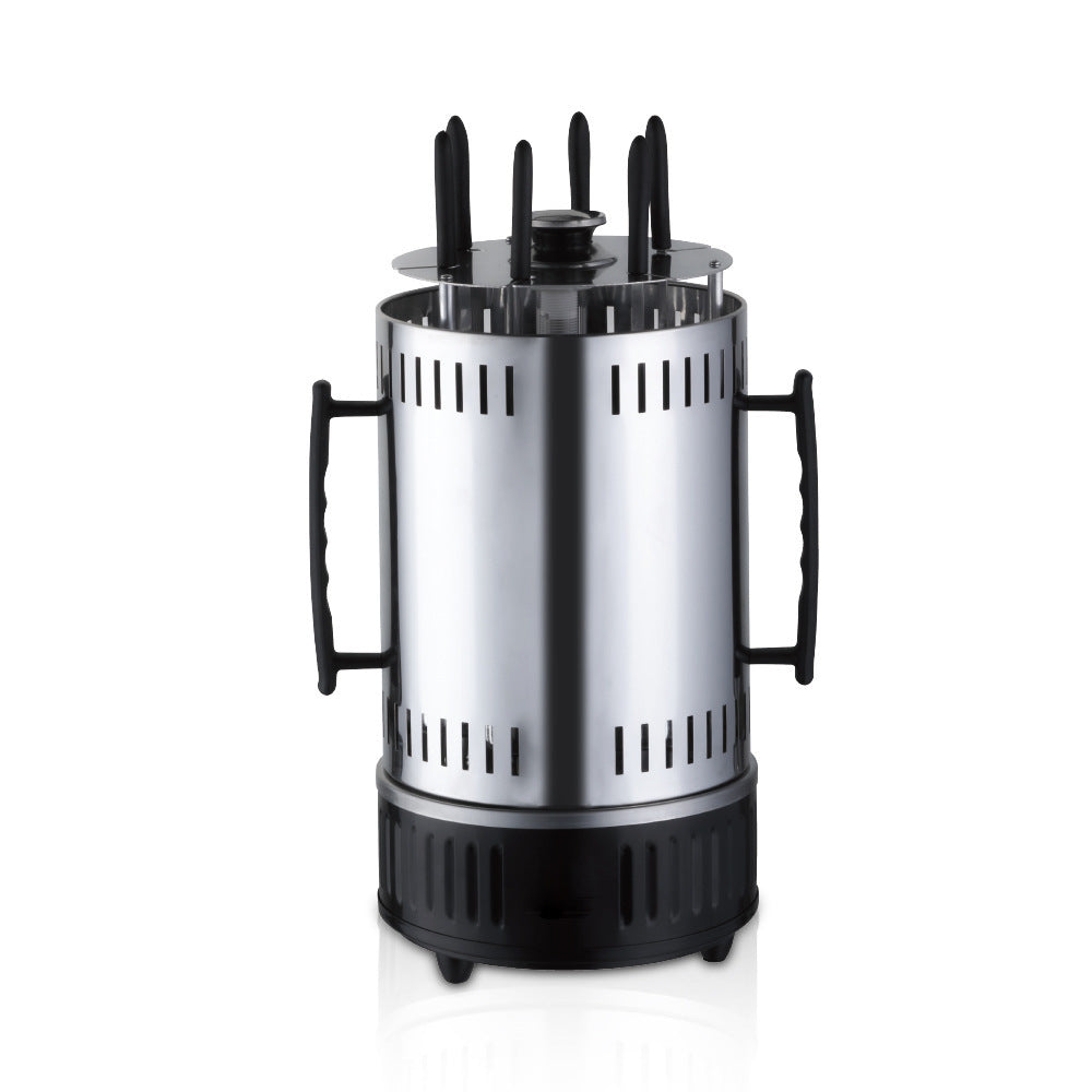 European Standard Cross-Border BBQ Grill Skewer Machine Household Multifunctional Grilling and Frying Integrated Smokeless Charcoal Grill