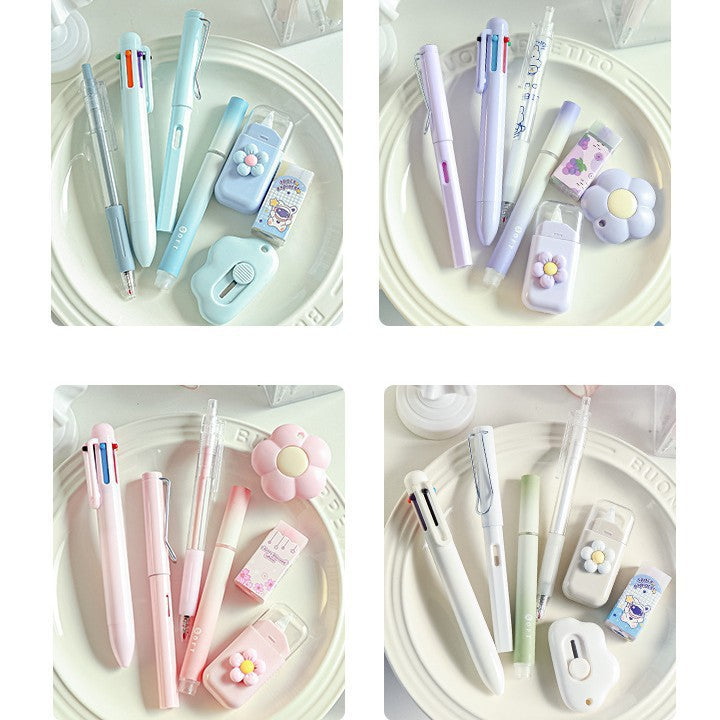 Back-to-School Season High-Value Stationery Set Cute Creative7Set of student class rewards study stationery gifts http://detail.1688.com/offer/905136369917.html