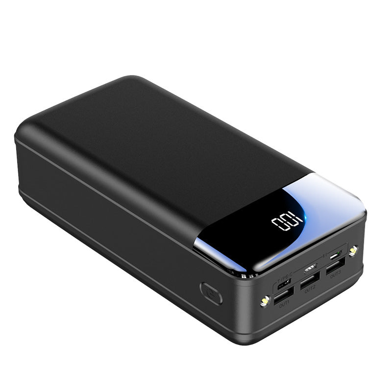 3C Certified Outdoor50000mAh Power Bank Ultra Large Capacity Fast Charging Portable Mobile Power Customization KC Cross-Border