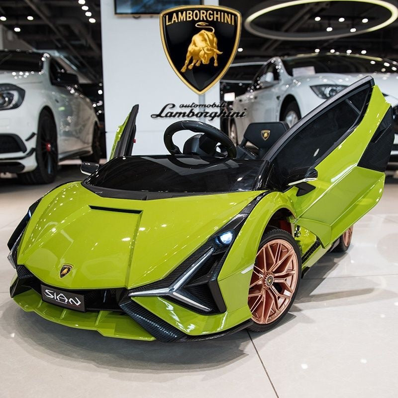 Suitable for Lamborghini Electric Car Toy Car, Ride-On Car for Kids, Universal Swing Remote Control Car for Children