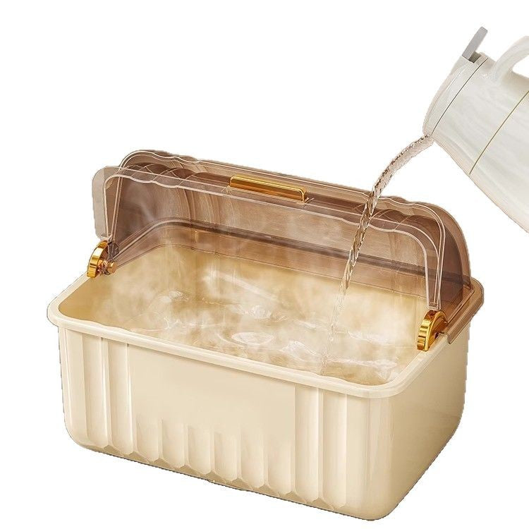 Dish Rack Storage Rack Bowl and Chopsticks Draining Rack Kitchen Bowl Plate Tableware Storage Box Countertop Bowl Storage Box for Home Use