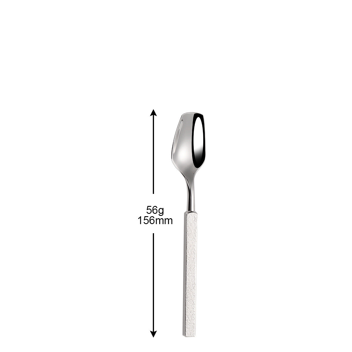 New304Stainless Steel Western Tableware Fantawild Hammered Pattern Knife Fork Spoon Set Integrated Thickened Fork Household Spoon