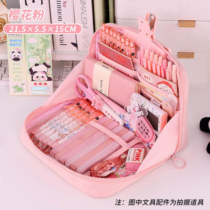 Back-to-School Season Stationery Box for Elementary School Students with a High-End Feel12Layer Pencil Case ins High-Quality Multi-Functional Stationery Bag Pencil Case http://detail.1688.com/offer/965484230964.html