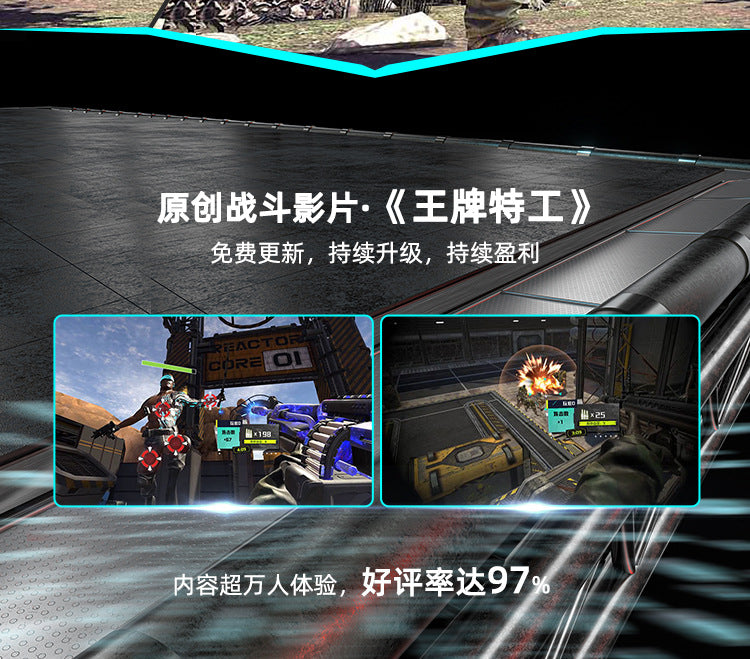 Shadow Power Cross-Border vr Game console integrated machine coin-operated shooting VR Game City Entertainment Equipment Panyu Amusement Factory