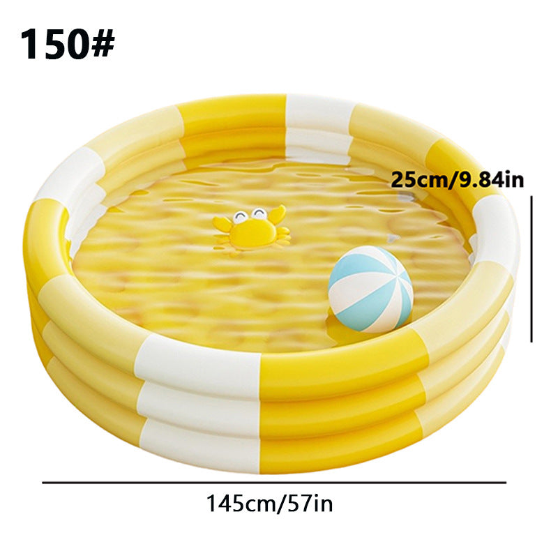 Cross-Border Children's Inflatable Swimming Pool Home Family Pool Thickened Plastic Baby Infant Swimming Pool Ocean Ball Pool