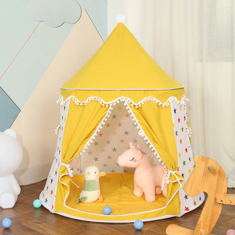 Large Space Children's Tent Portable Indoor Boys Girls Game House Castle Small House