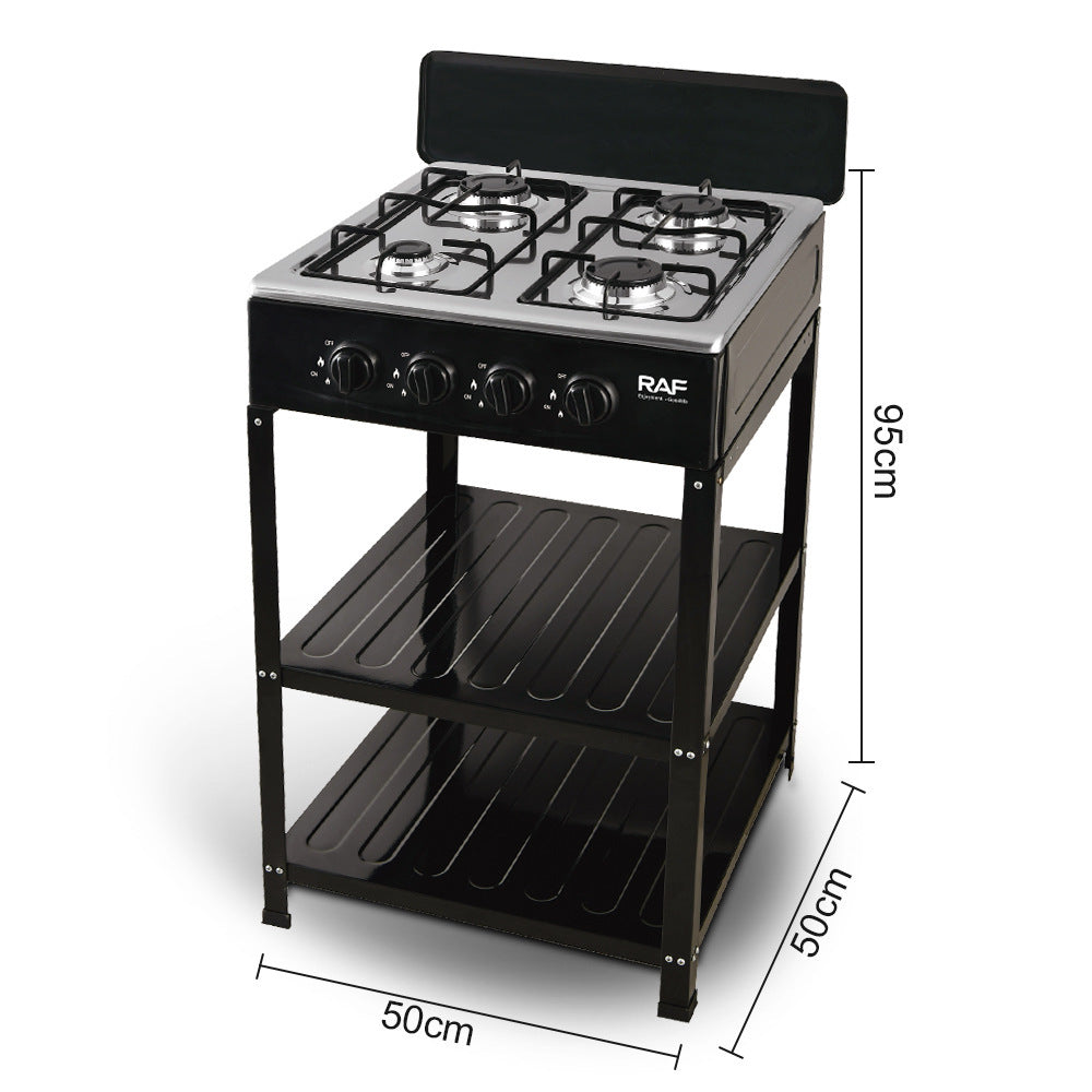 Cross-Border Foreign Trade Export European Style Vertical European-Style Split Stove4Gas Stove with Rack