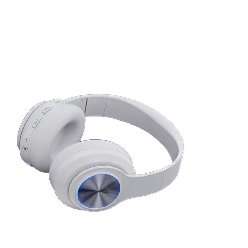 Cross-border Hot-Selling Glowing Bluetooth Headphones Over-Ear Heavy Bass Wireless Sports Gaming Gift Headset Manufacturer