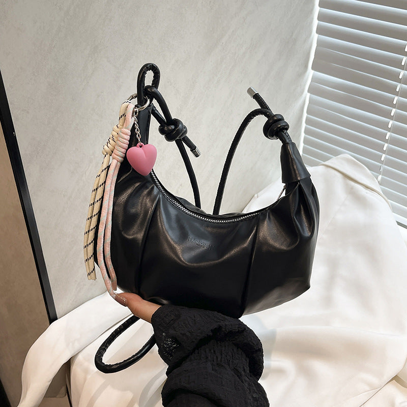 High-end Underarm Bag for Women2025New Trendy Fashion Versatile Casual Single Shoulder Bag Crossbody Dumpling Bag
