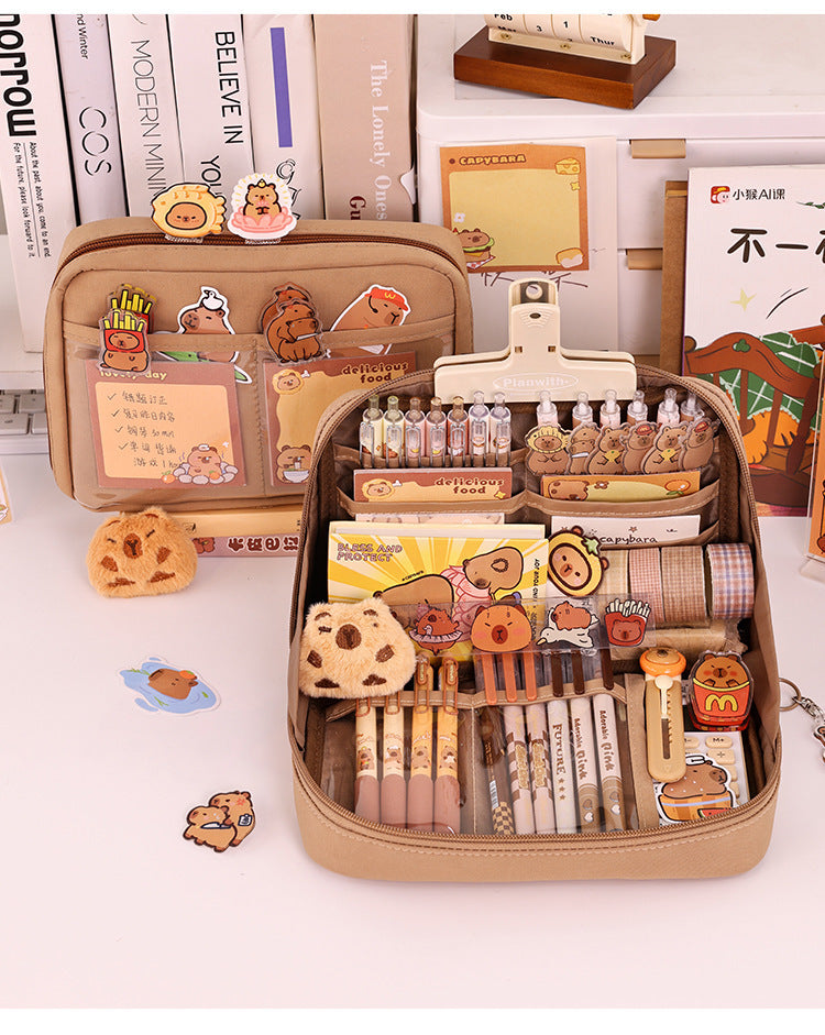 Back-to-School Season Stationery Box for Elementary School Students with a High-End Feel12Layer Pencil Case ins High-Quality Multi-Functional Stationery Bag Pencil Case http://detail.1688.com/offer/965484230964.html