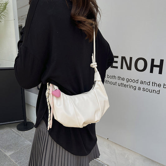 High-end Underarm Bag for Women2025New Trendy Fashion Versatile Casual Single Shoulder Bag Crossbody Dumpling Bag