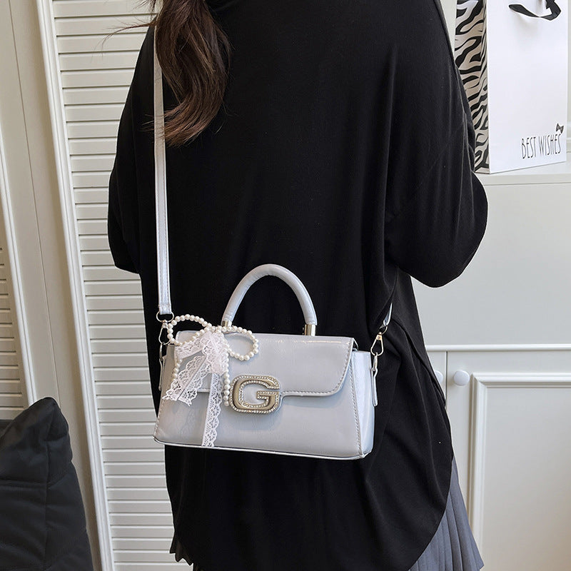 This year's trendy women's bags2025New Fashion Versatile Summer Single Shoulder Crossbody Bag Hot-Selling Small Square Crossbody Bag