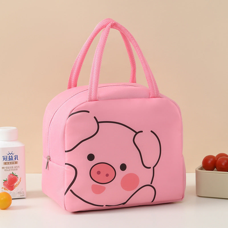 Lunch Box Handbag Bento Bag Insulated Bag Office Worker Lunch Bag Primary School Clothes Lunch Bag Pinny Rice Bag