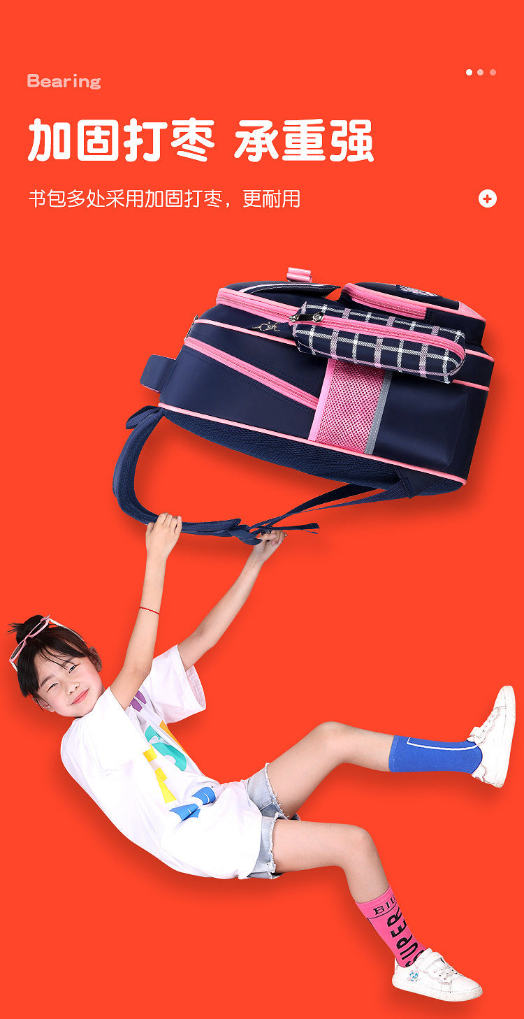 【Get Pencil Case for Free】Back-to-School Season Elementary School Student Backpack for Children1-3-6Grade Backpack6-9-12First Birthday Bag http://detail.1688.com/offer/651534241023.html