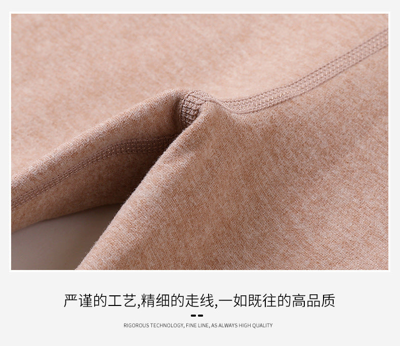 Wool Silk De Rong High Waist Slim Fit Leggings Women's Inner Wear Seamless Tummy Control Autumn Winter Pants Hip Lift Can Be Worn Outside