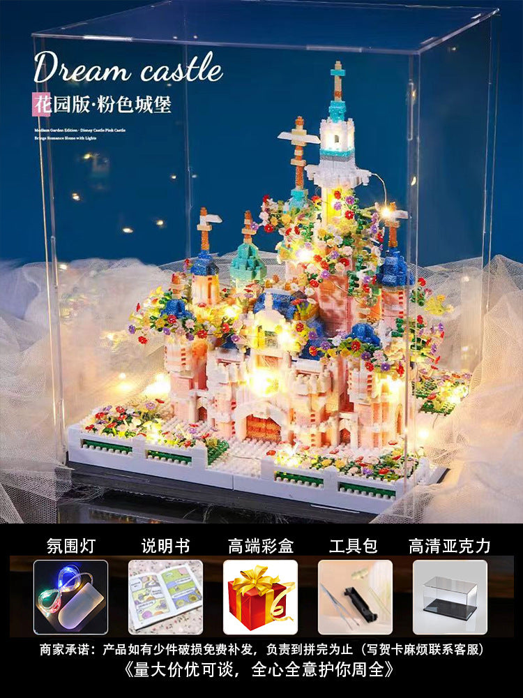 Sakura Treehouse Building Blocks2025New Toy Girl Gift Puzzle Assembly Building Street View Villa House Puzzle