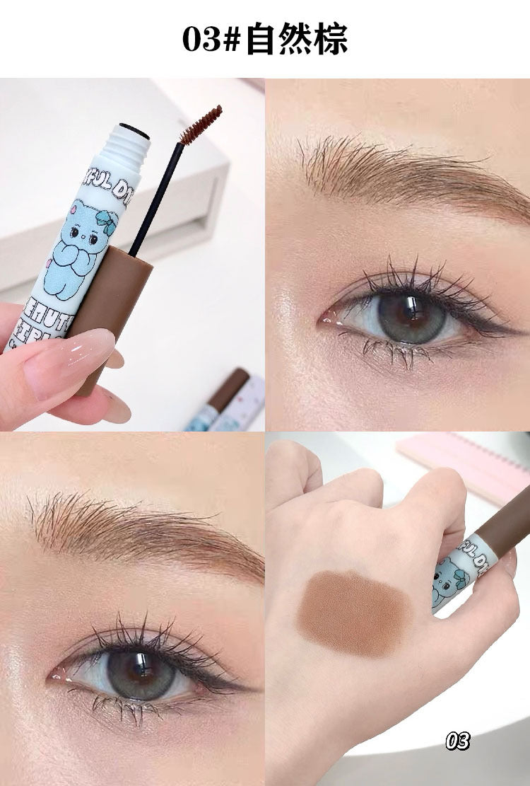 Cappuvini Matte Eyebrow Gel Shallow Eyebrow Beauty Makeup Personal Care Three-Dimensional Wild Eyebrows Not Easy to Smudge Shantou Makeup