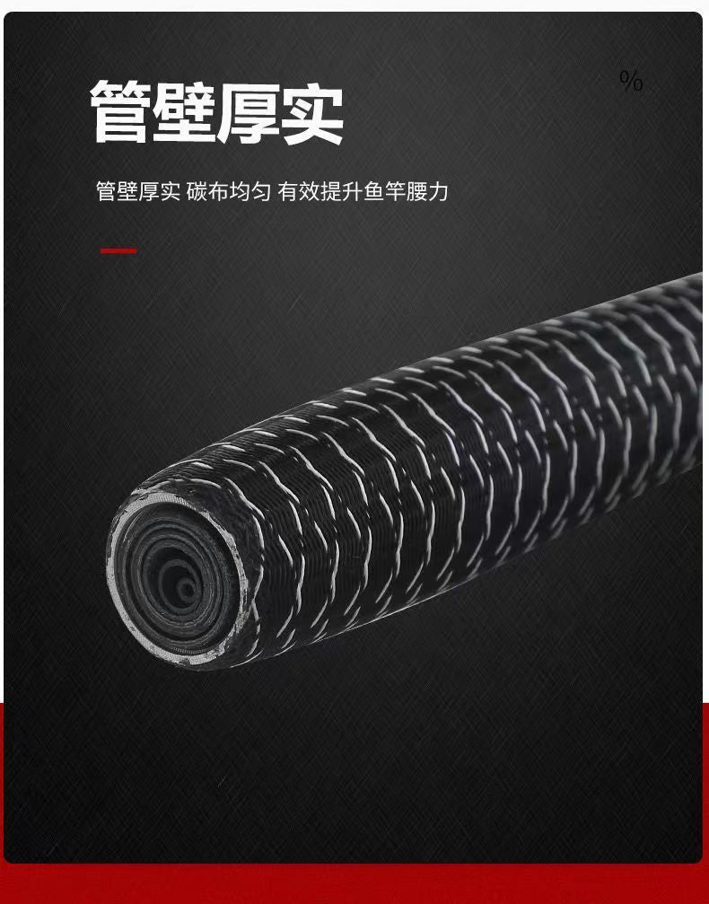 Upgraded Carbon Gamma Carp Fishing Rod Hand Rod Fishing Rod Light Hard Long Section Taiwan Fishing Rod28Adjustable Crucian Carp Fishing Rod Set