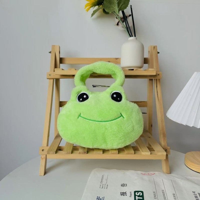 Manufacturer Wholesale Plush Handbag81-inch Claw Machine Doll Cartoon Cute Plush Toy 8inch Claw Machine Toy