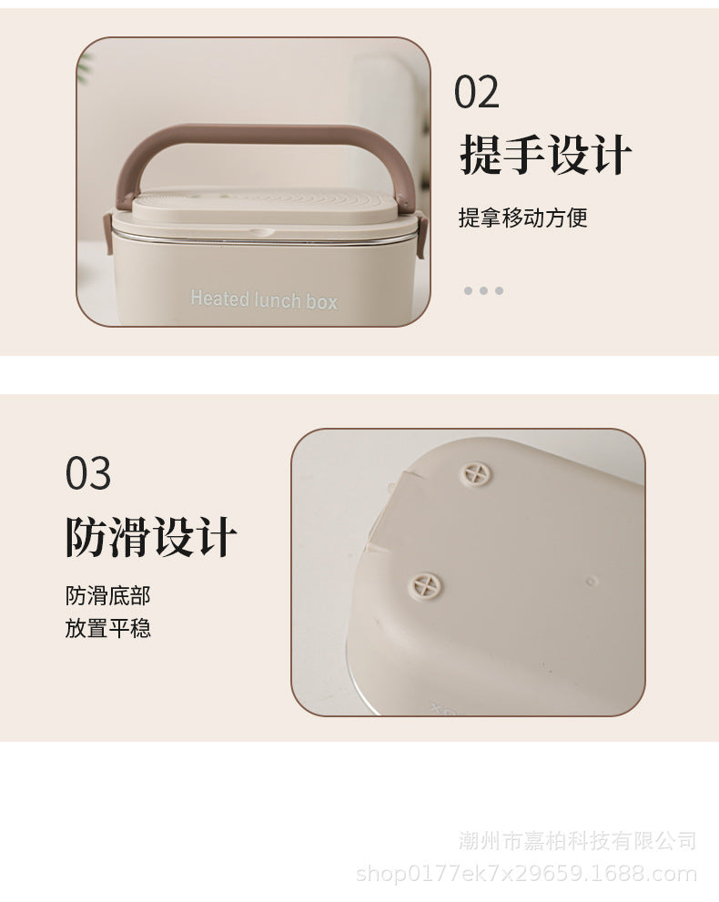 Hộp đựng cơm trưa giữ nhiệt 304Stainless Steel Portable Constant Temperature Lunch Box