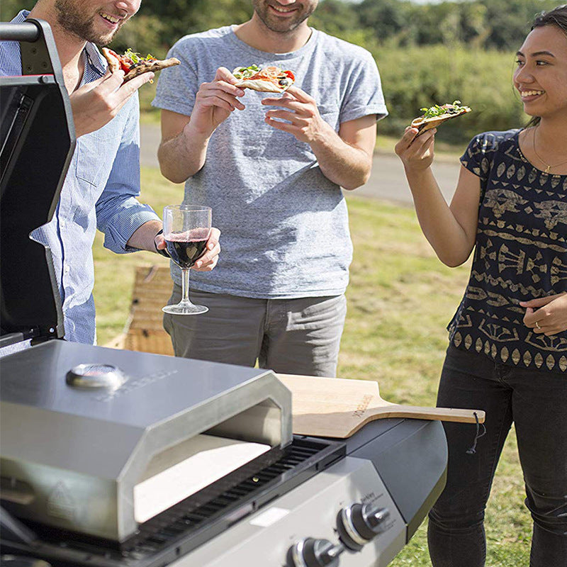 Wholesale Stainless Steel Pizza Oven with Pizza Stone Bread Baking Oven Portable Pizza Oven pizza oven