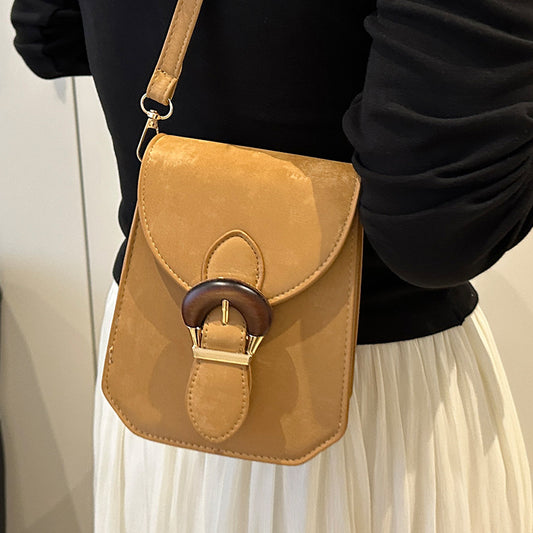 High-end design crossbody bag mini handbag tote bag2025Women's New Fashion Single Shoulder Small Bag Stylish Phone Bag