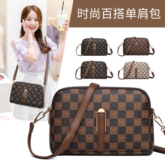 2834Yagelaisi Bag for Women New Simple Versatile Shoulder Bag Retro Trendy Crossbody Women's Bag Phone Bag