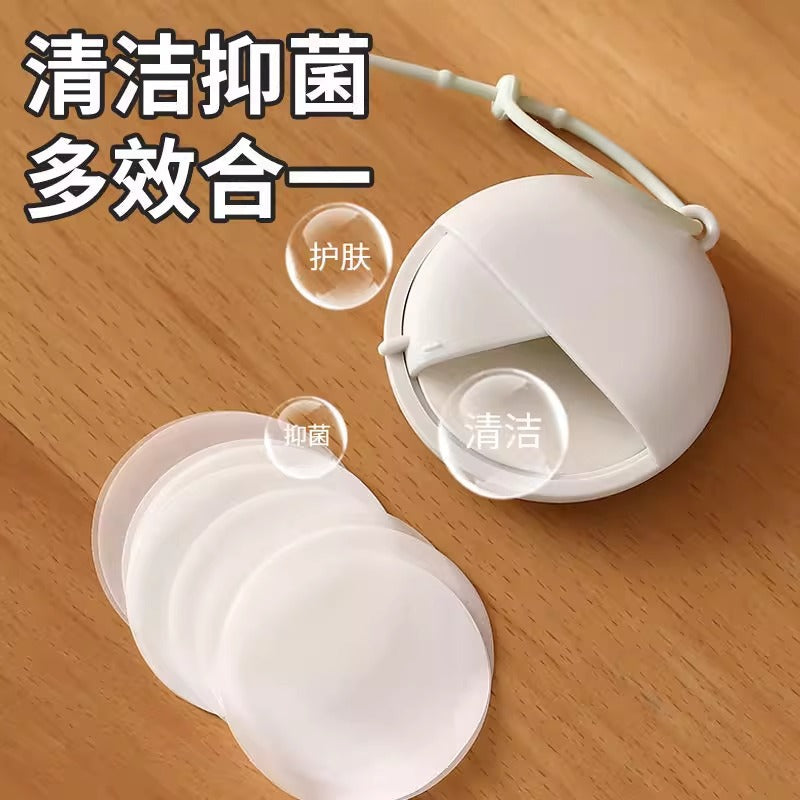 【New Person Reduction5Original】Disposable Soap Sheets Outdoor Travel Portable Soap Paper Student Hand Washing Sheets