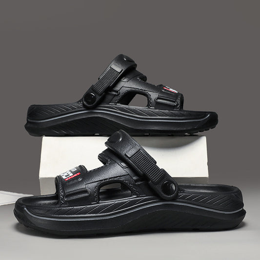 Men's Summer Sandals2025New Outdoor Wear Comfortable Men's Anti-Slip Driving and Beach Sandals