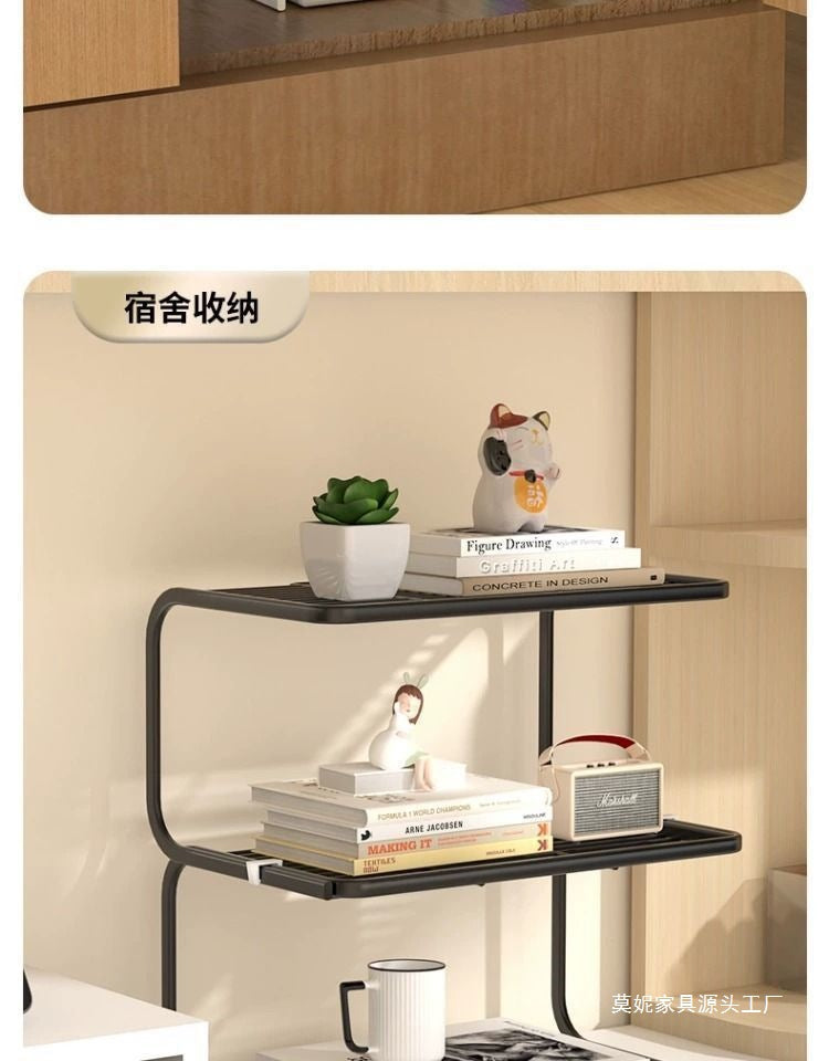 Bag Storage Rack Organizer Shelf for Bags Storage Cabinet Wardrobe Clothes Layered Partition Storage Box Placement Rack
