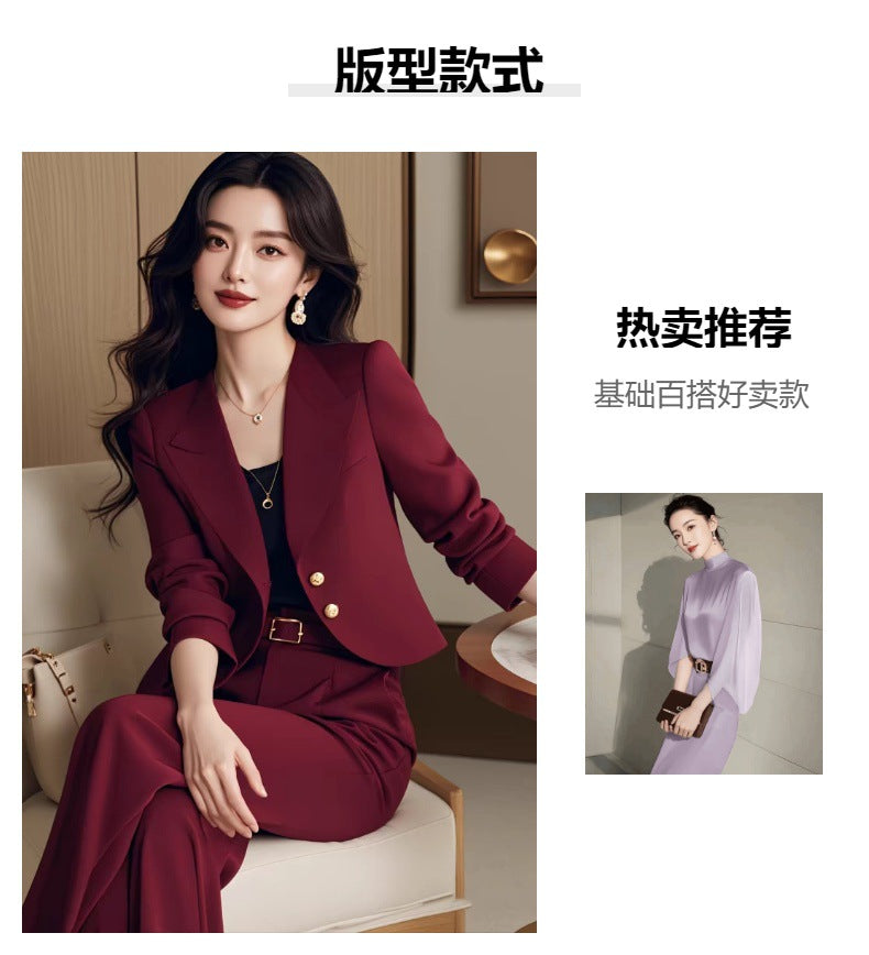 2025Spring French Style for Important Occasions Elegant and High-End Champagne Color Shirt Dress