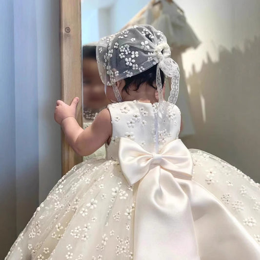 Girls Korean Style Lace Dress One-Year-Old