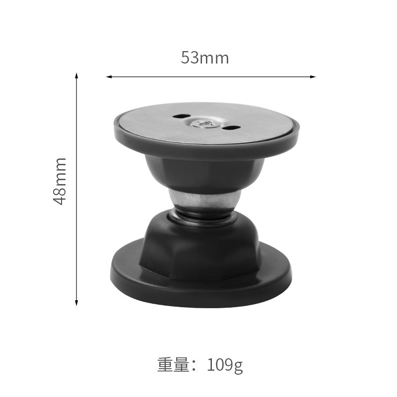 Short No-Drill Door Stopper Home Strong Magnetic Office Door Bumper Floor Magnetic Silicone Anti-Collision Door Back Stopper