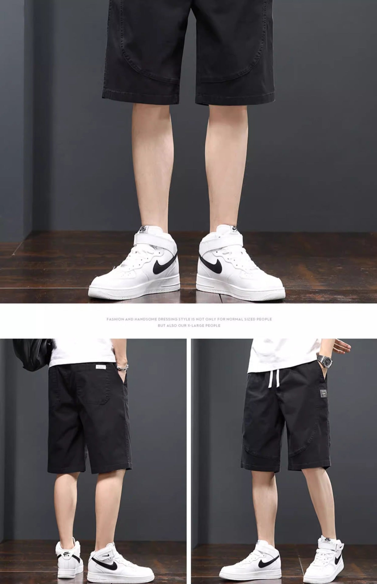 Men's Summer Shorts Trendy Brand ins Bestselling Loose Fit5Men's Casual Thin Five-Point Shorts for Outdoor Wear