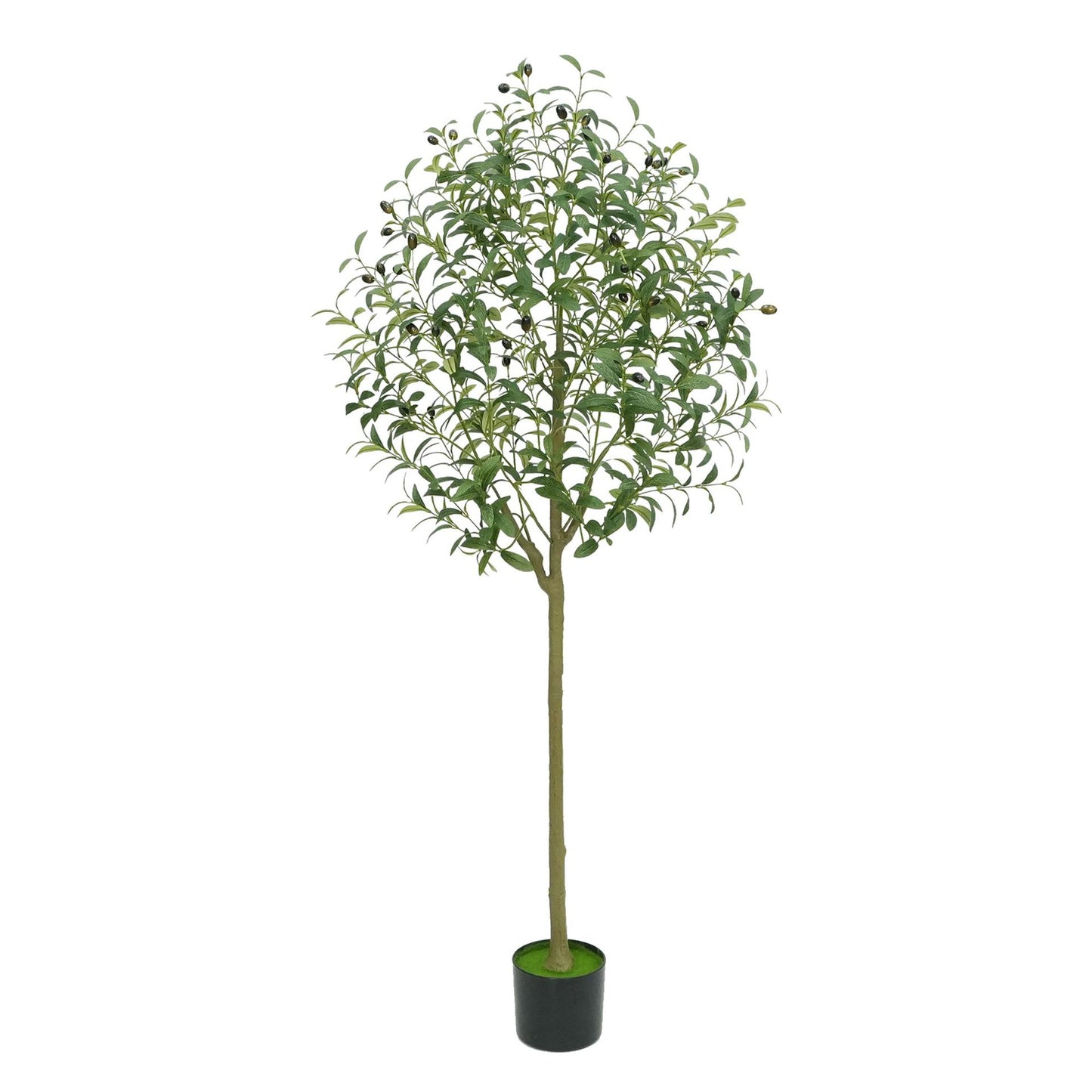 Artificial Plants Amazon Foreign Trade Wholesale Fake Tree Potted Artificial Olive Tree Indoor Large Green Plant Floor Ornament