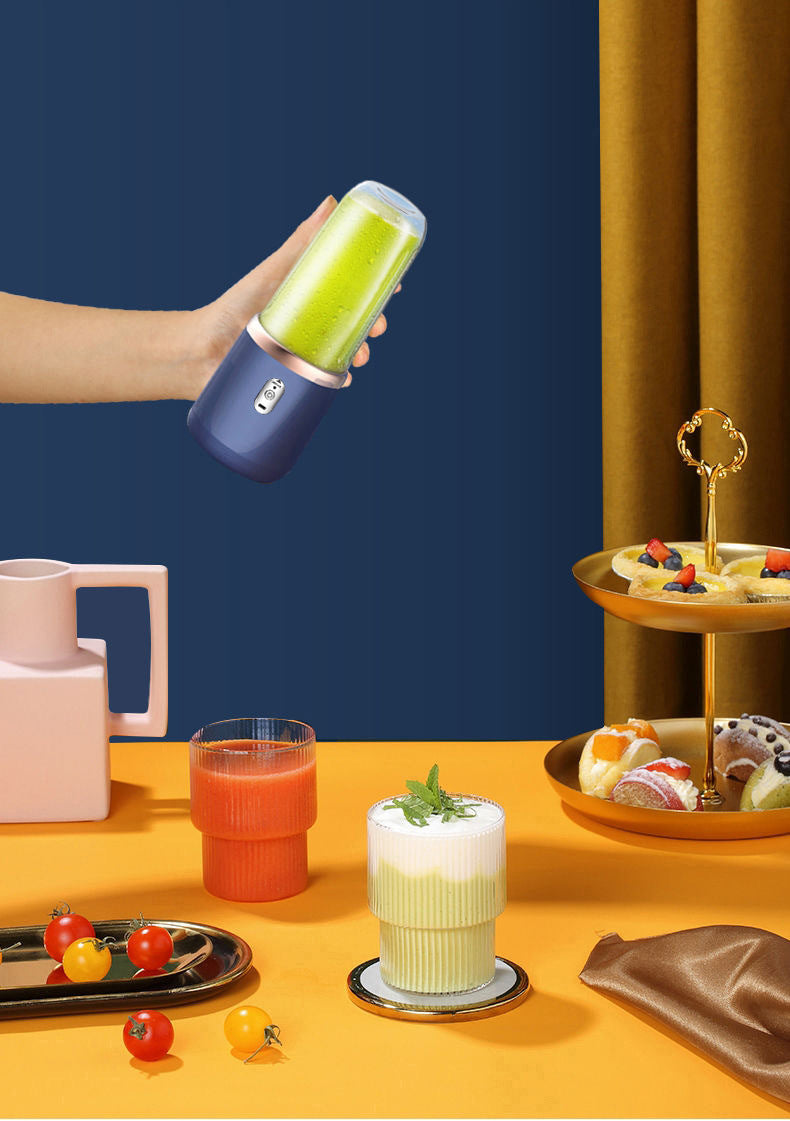 New Cross-Border Portable Rechargeable Juicer Small Juice Cup for Students and Home Use Multifunctional Juicer Cup