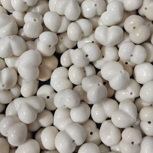 New Ivory Peach Heart Various Cartoon DIY Wholesale of Handicraft Bracelets, Necklaces, Bracelets, and Accessories