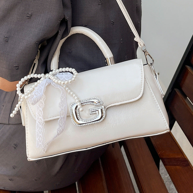 This year's trendy women's bags2025New Fashion Versatile Summer Single Shoulder Crossbody Bag Hot-Selling Small Square Crossbody Bag