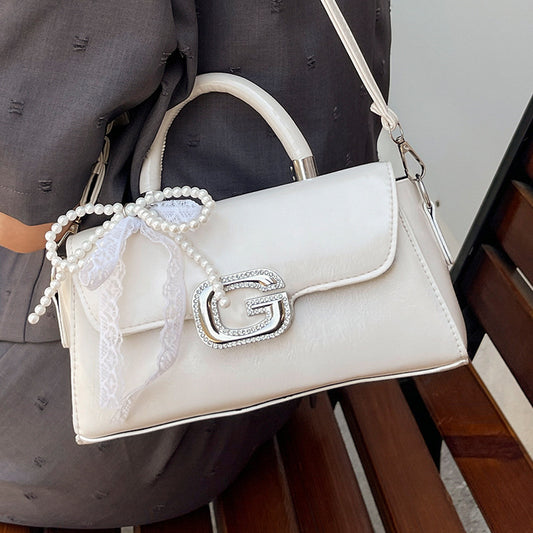 This year's trendy women's bags2025New Fashion Versatile Summer Single Shoulder Crossbody Bag Hot-Selling Small Square Crossbody Bag