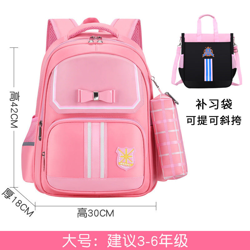 【Get Pencil Case for Free】Back-to-School Season Elementary School Student Backpack for Children1-3-6Grade Backpack6-9-12First Birthday Bag http://detail.1688.com/offer/651534241023.html