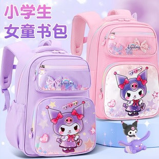 Schoolbag Primary School Girl Large Capacity Dirty Resistant Children's Schoolbag6-12Men's Weight Loss1-6Elementary School Student Backpack http://detail.1688.com/offer/727797868983.html
