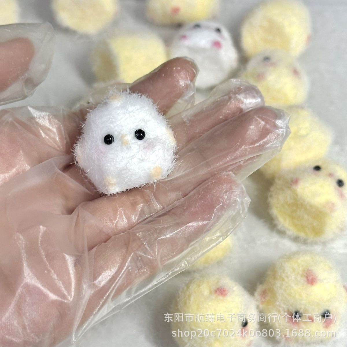 【Same Low Price】Silicone Chick Squeeze Toy Handmade Chicken Doll Stress Relief Funny Little Red Book Style Plush Toy