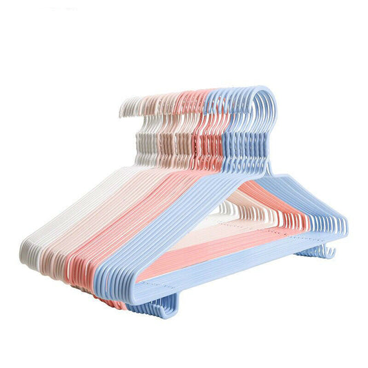 【Adult Thickened Hangers Free Shipping】Home Use No Trace Clothes Hanger Dormitory Hanger Hanging Clothes Rack Wholesale