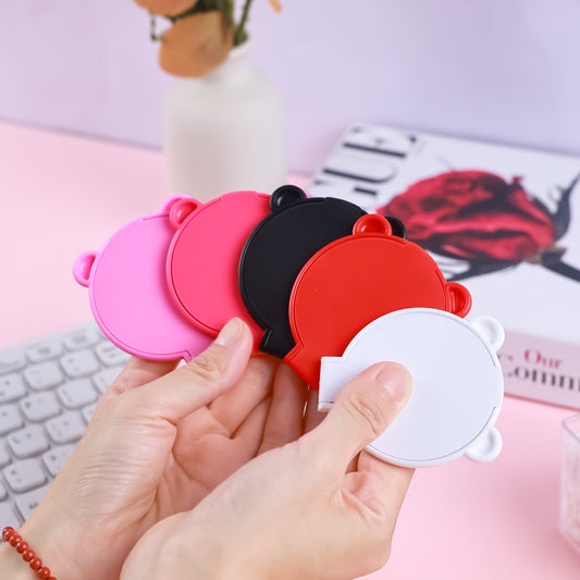 ins Dressing Table Cartoon Mirror Makeup Mirror Student Dormitory Dressing Mirror Desktop Bedroom Dormitory Portable Mirror