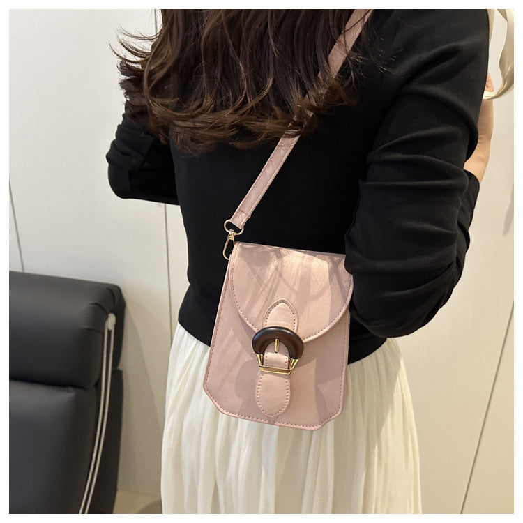 High-end design crossbody bag mini handbag tote bag2025Women's New Fashion Single Shoulder Small Bag Stylish Phone Bag