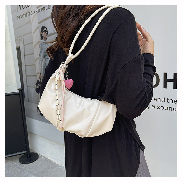 High-end Underarm Bag for Women2025New Trendy Fashion Versatile Casual Single Shoulder Bag Crossbody Dumpling Bag