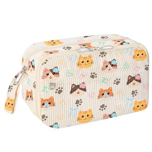 Cross-Border New Product Pencil Case Large Capacity Zipper Pencil Bag Compartment Soft Pencil Bag Boys and Girls Butterfly Flower http://detail.1688.com/offer/960755400517.html